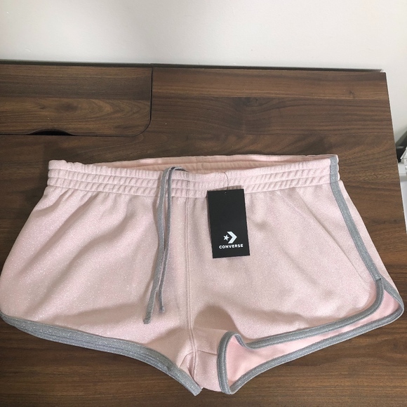 Converse x Miley Cyrus Glitter Track Shorts M L XL - Picture 3 of 8